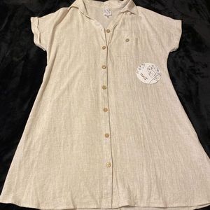 Button down dress